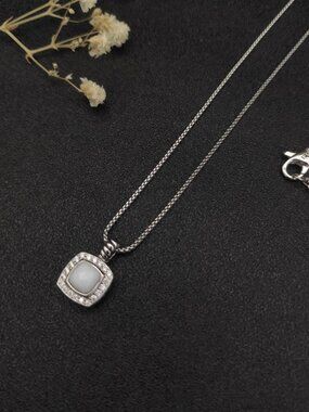 David Yurman 925 Silver Necklaces with Original Pouch